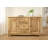 Bronstein 60" 3-Drawer 3-Door Solid Wood Sideboard In Natural Finish