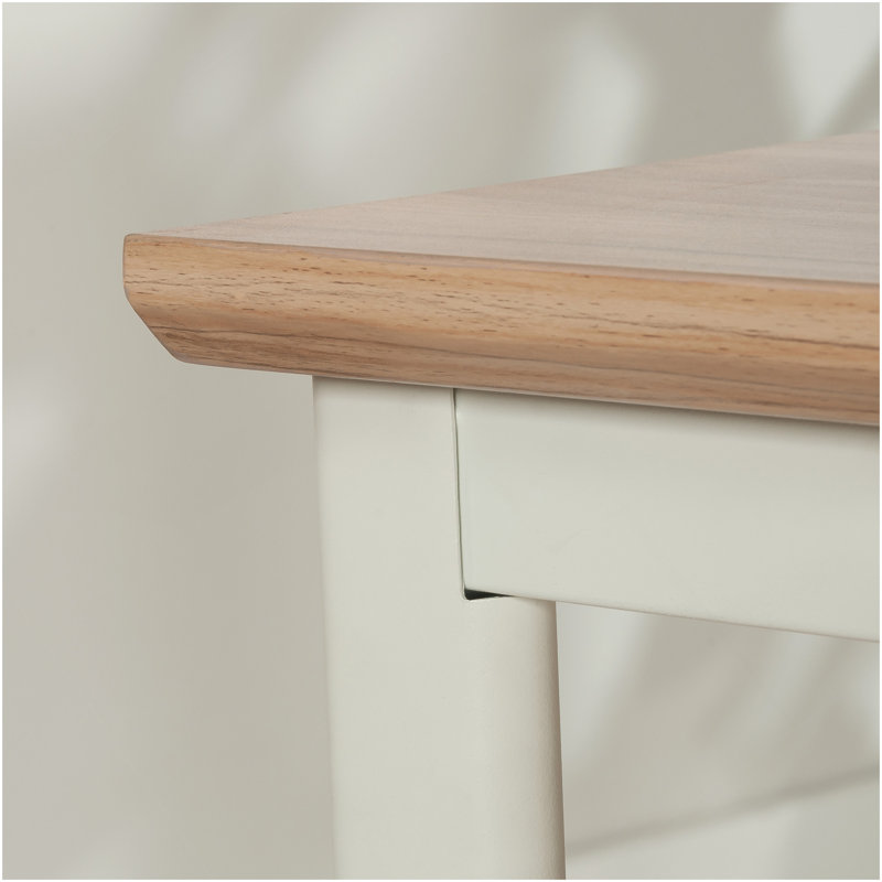 Bureau de table 72 po x 30 po, finition brune