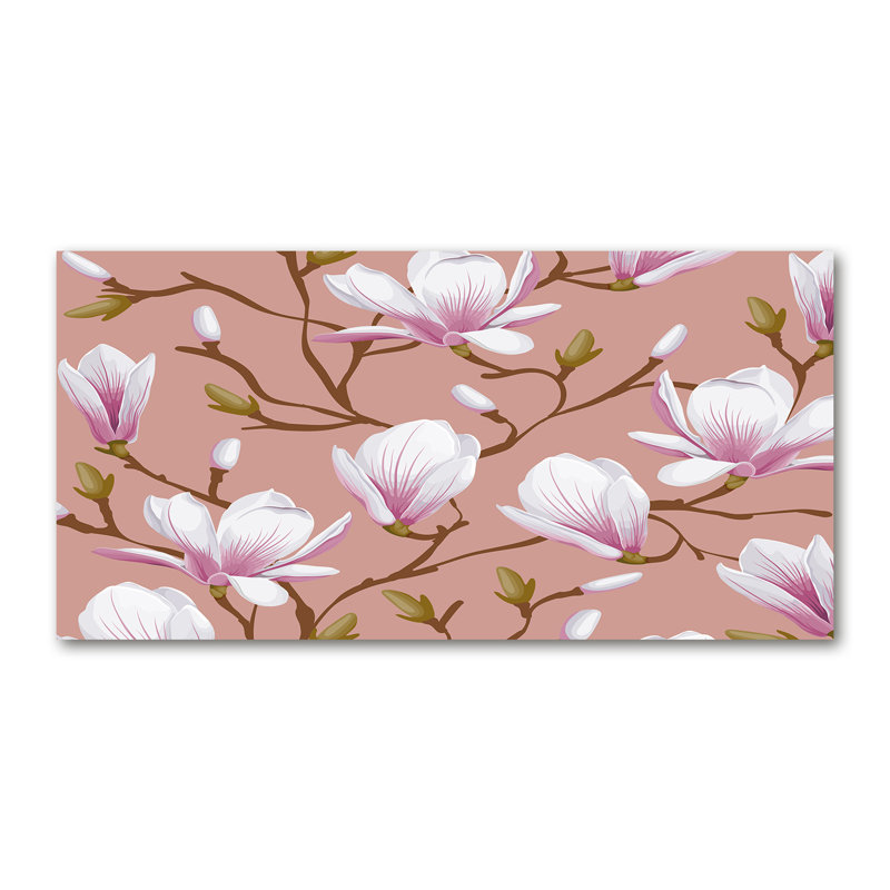 Magnolia - Print, 70cm H x 140cm W x 2cm D, Wrapped Canvas