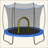 55In Round Trampoline-Spring-Blue-124620083