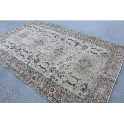 Tapis beige 66,9 x 109,1 po Vintage