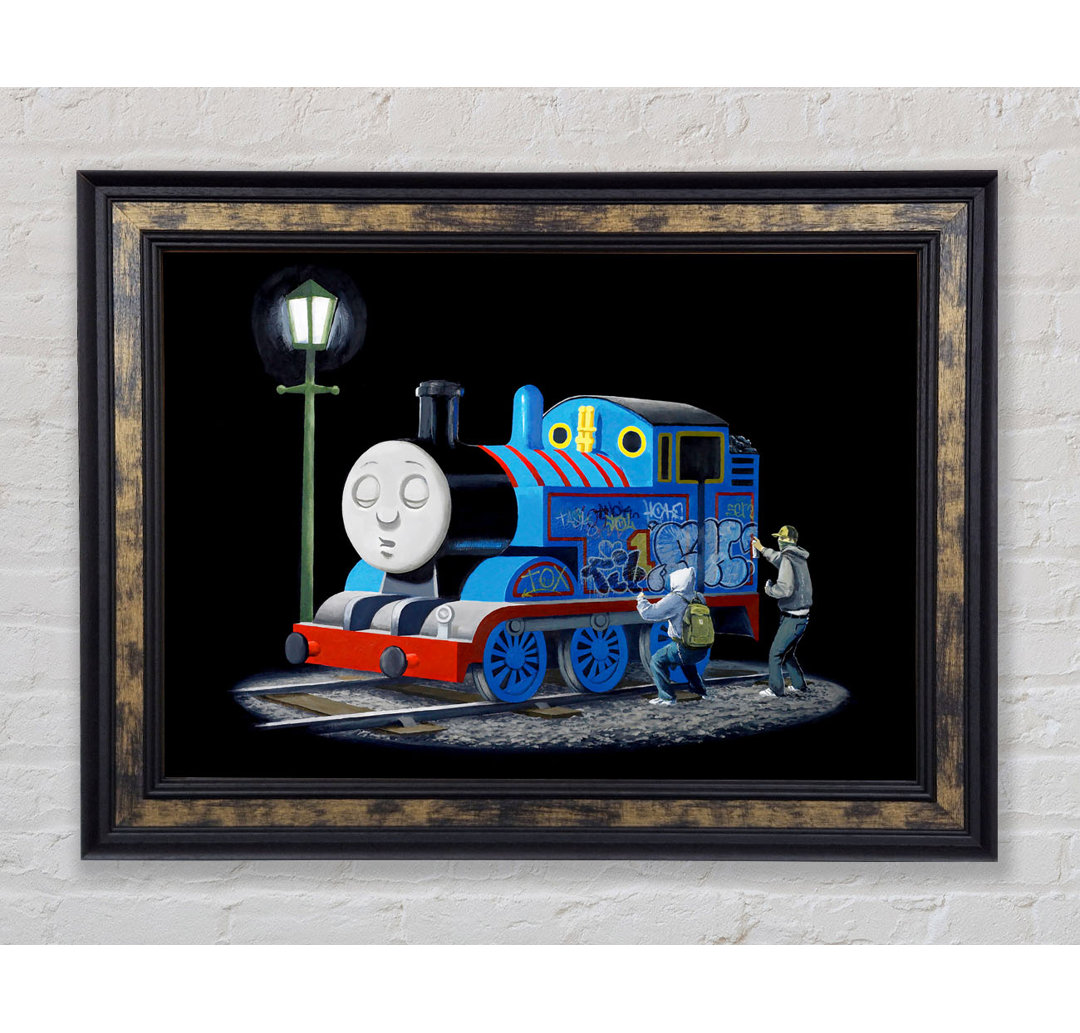 Thomas The Tank Graffiti - Druck