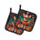 Paire de porte-pots Chihuahua Christmas