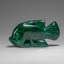 Genuine Polished Malachite Fish Carving (185 Grams)
