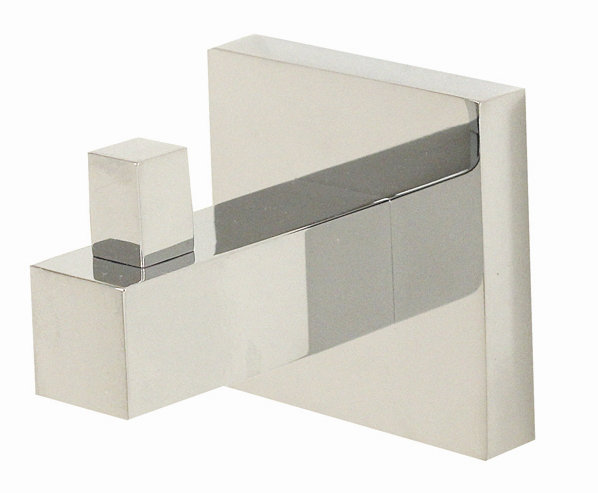 Single Robe Hook, Polished Chrome
