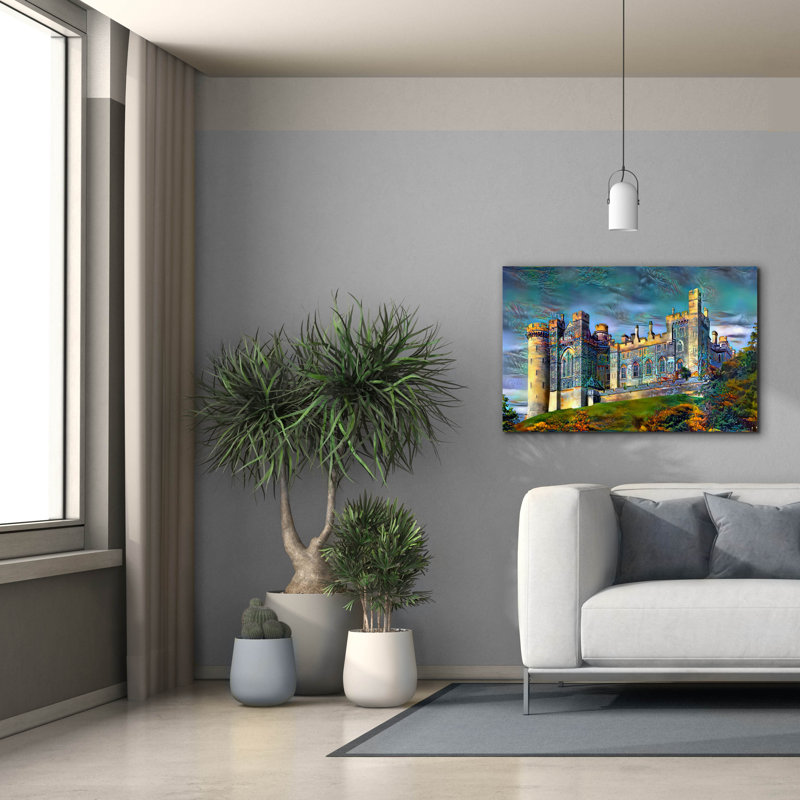  «England West Sussex Arundel Castle» par Pedro Gavidia, art mural sur toile, 40 po x 26 po, H 26 po x l 40 po