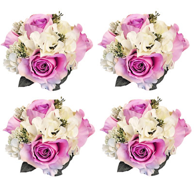 Tiges d'hortensia rose