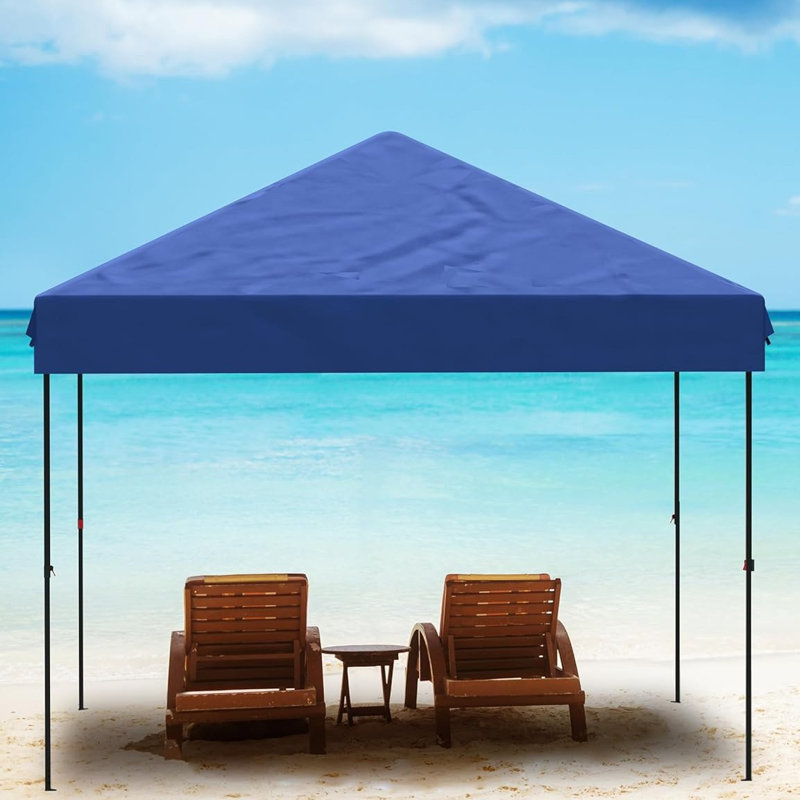Folding Shed 10X10Ft, Blue