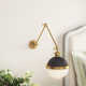 Manila Single Light Dimmable Swing Arm Sconce