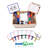 Lap Board Plastic Reversible Mini - Up To 2' Whiteboard