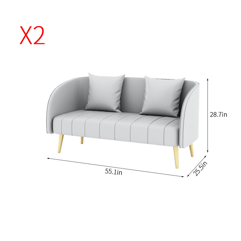 Banc rembourré Nordic Light Luxury