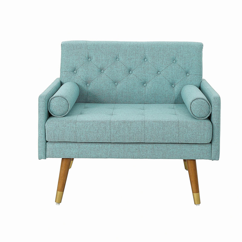 Fauteuil club, Bleu