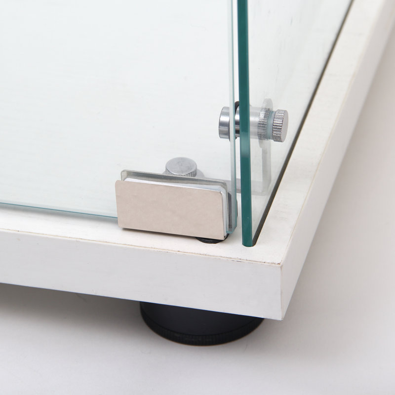 Vitrine en verre, Blanc