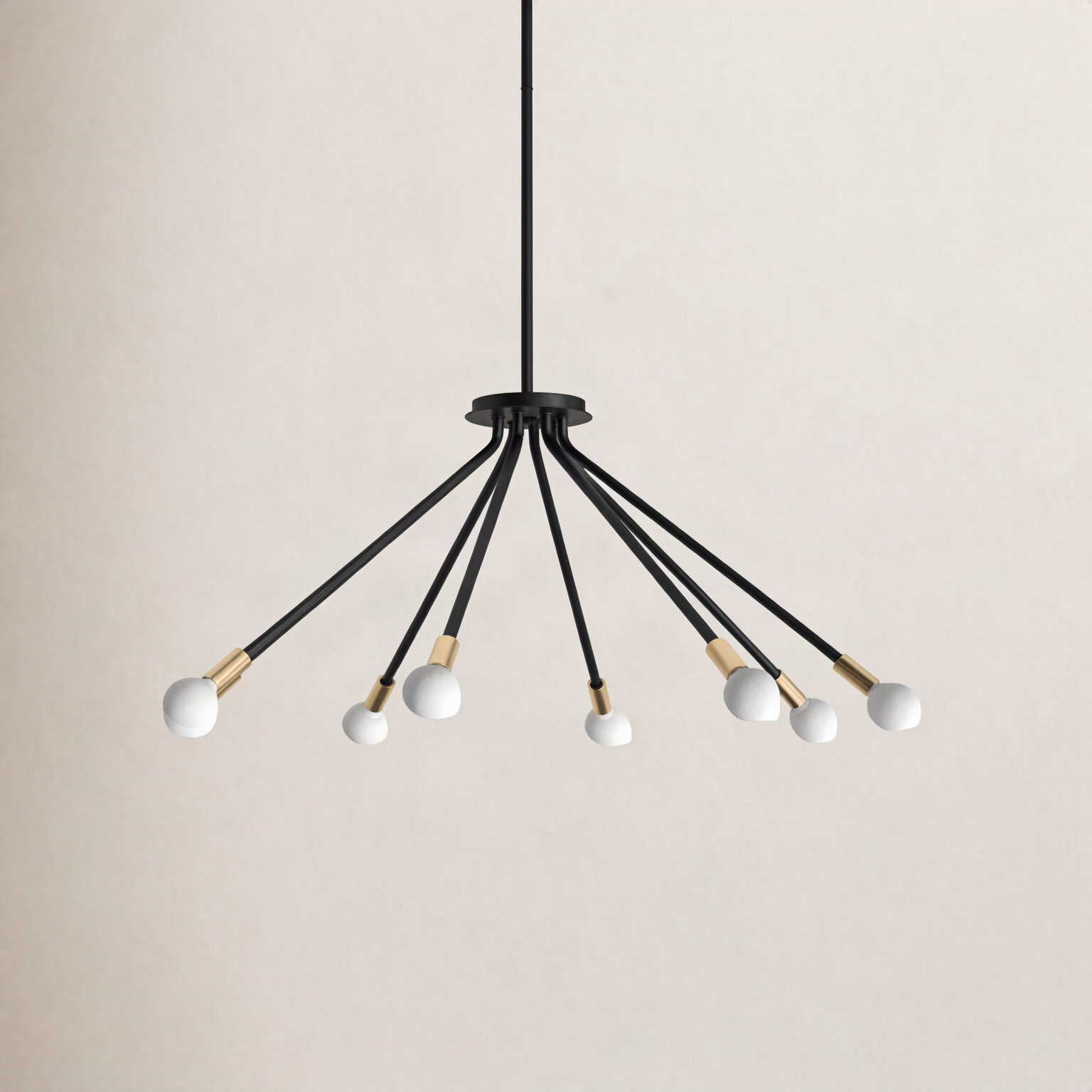 Anika Dimmable 8 - Light Chandelier