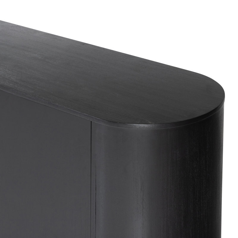 Paden Sideboard, Aged Black Acacia