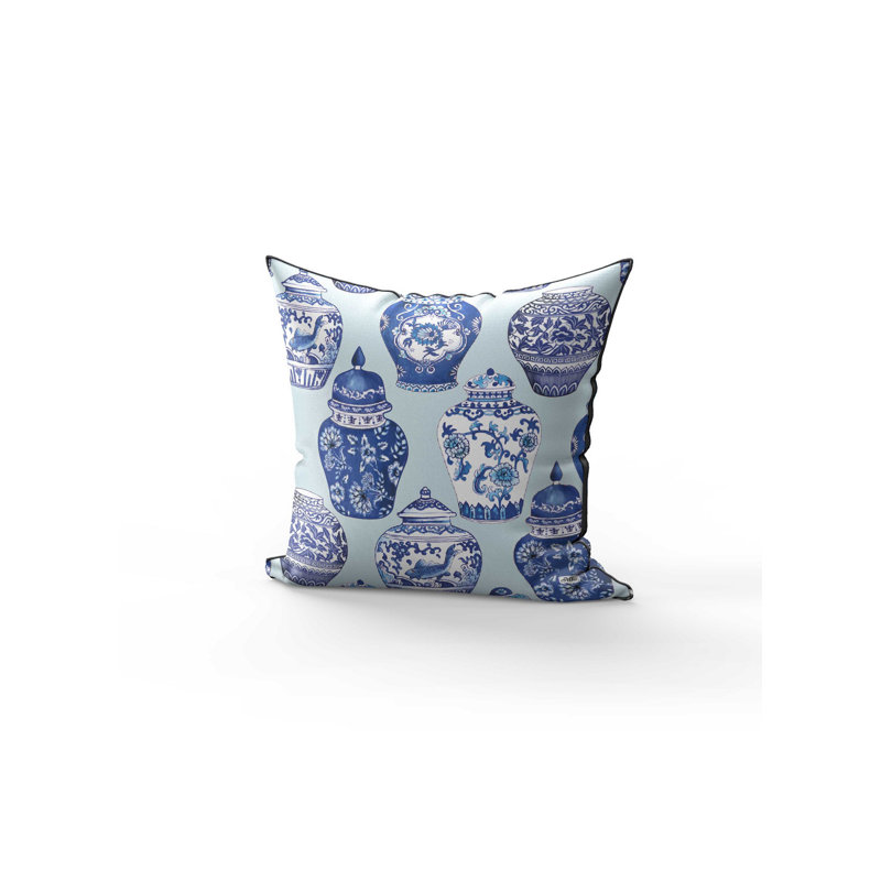 Polyester Throw Square Pillow Cover & Insert