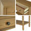 Commode d'appoint 2 tiroirs Naturel Voir ci-dessous