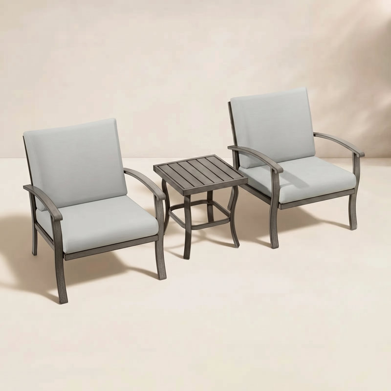 Leigh 2 - Person Patio Conversation Set