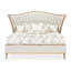 St. Charles Queen Upholstered Bed - Dove Gray-1887555217