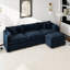 Canapé-lit en chenille moderne avec repose-pieds-1076184508-1076184504