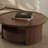 Modern stylish round coffee table set