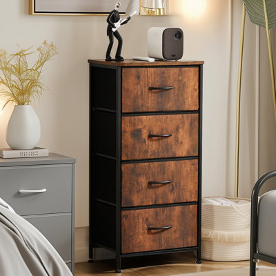 Enegess 4 Drawer Storage Dresser Chest