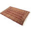 Tapis rouge fait à la main 4X6