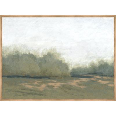 Verdant II Framed Print Canvas