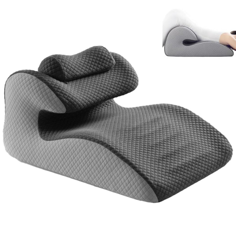 Coussin en mousse à mémoire de forme pour les couples, soutien ergonomique pour les maux de dos, confort pendant la grossesse et soutien polyvalent en position plus profonde
