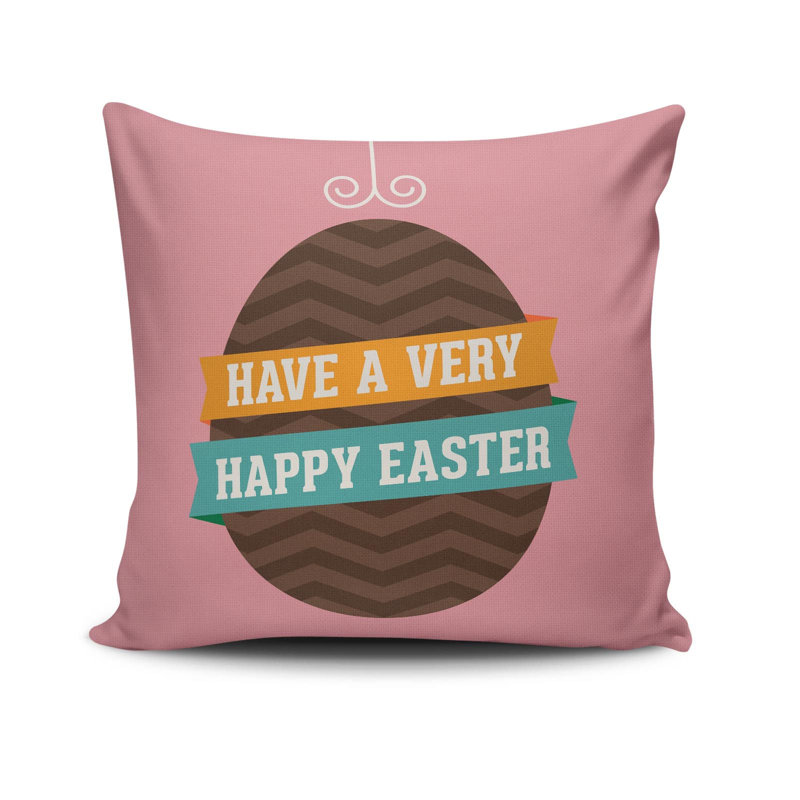 Decorative Cushion Cover, 17 x 17 Inches, 50% Cotton / 50% Polyester | Machine Washable at 104°F, Ironable, Concealed Zip Closure | Perfect for Living Room, Bedroom, and Stylish Home Décor