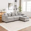 Canapé modulaire avec repose-pieds 4 pièces Mildred-1484745614