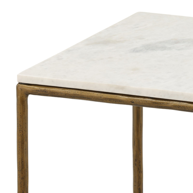 Table d'appoint Perugia - blanc