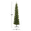 Arbre de Noël artificiel Durham Pole Pine-544878691-545872746