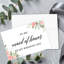 Carte de mariage rose