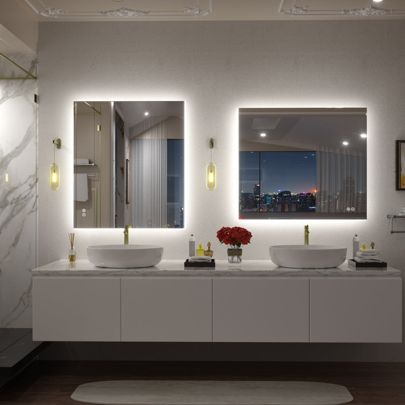 Miroir de salle de bain , 32 po x 28 po