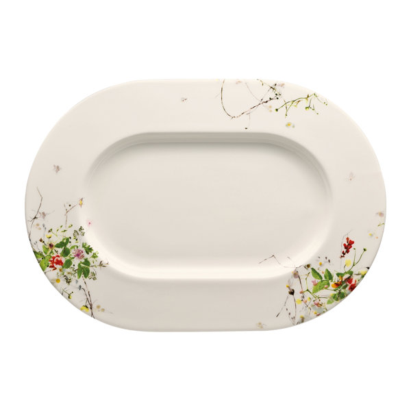 Rosenthal Brillance Fleurs Sauvages Platter Oval 