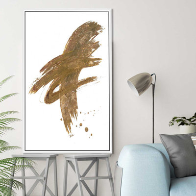 «Gold Dance», reproduction de peinture à l'aquarelle