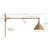 Ewan Aluminum Swing Arm Sconce-1601255