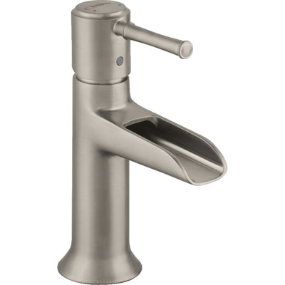 Hansgrohe Talis C Single-Hole Bathroom Faucet 90 with Drain Assembly