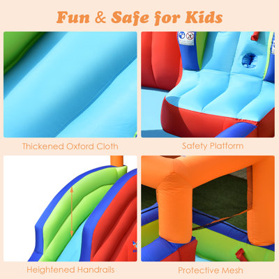 Costway 10' x 15' Inflatable Water Slide & Reviews | Wayfair