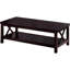 Table d'appoint moderne moderne avec 3 espaces de rangement