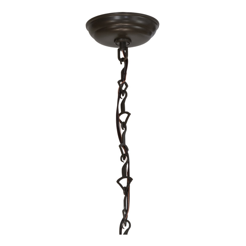 Luminaire suspendu bol 4 lumières unique