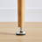 Güray Glass Top Metal Base Dining Table