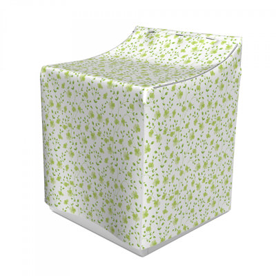 Housse pour laveuse d’été à fleurs de jardin floral pivoines