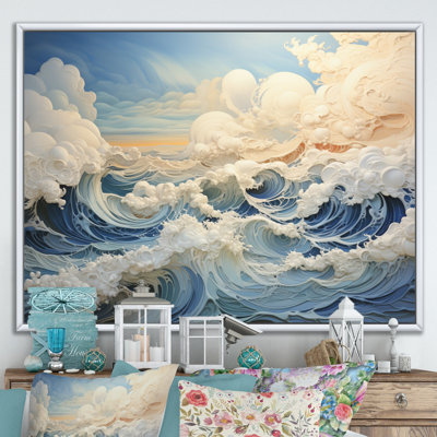 «Clouds Celestial Landscape II», impression d'art mural