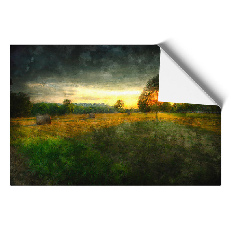 Countryside View - No Frame Painting, 21cm H x 30cm W x 0.1cm D