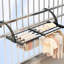 120cm Wall Mounted Clothes Rack