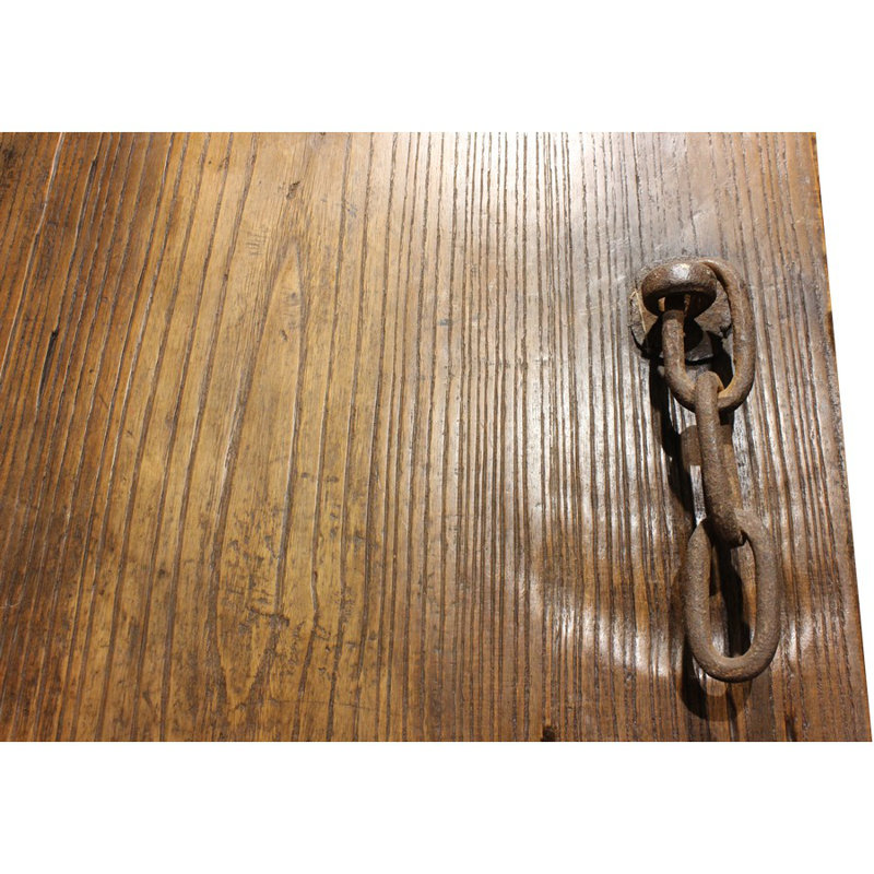 Porte pliante Dra à finition bois