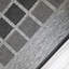 Gere Rug Non Slip Flat Weave Border Check Geometric Kitchen Living Room Carpet-1024402163-1028052678