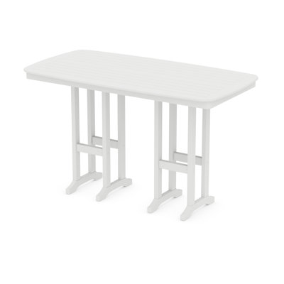 POLYWOOD Nautical 37" x 72" Bar Table